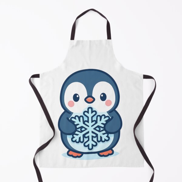 Item preview, Snowflake Magic Penguin - Winter Kawaii Sticker designed and sold by foryouandyours.