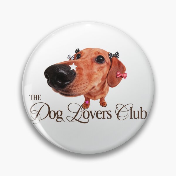 Item preview, The Dog Lovers Club - Cute Coquette Dachshund Art designed and sold by Gelyane.