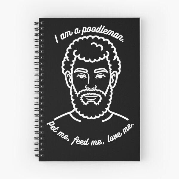 Item preview, Poodleman, man with beard like poodle haircut, curly beard designed and sold by print-ES.
