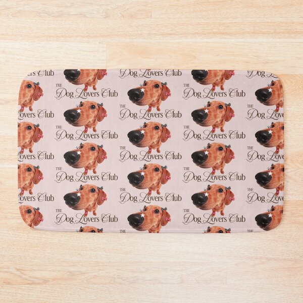 Item preview, The Dog Lovers Club - Cute Coquette Dachshund Art designed and sold by Gelyane.
