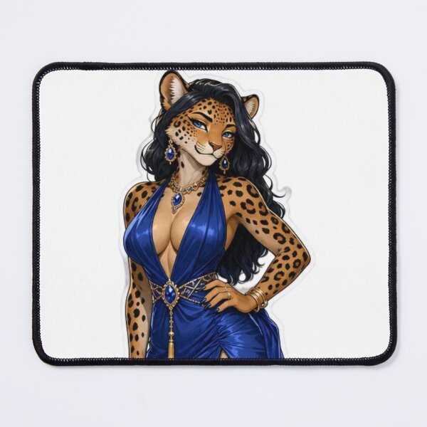 Item preview, Sapphire Jaguar Muse designed and sold by Furrenzy.
