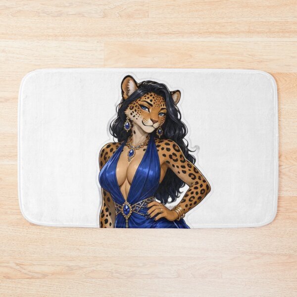 Item preview, Sapphire Jaguar Muse designed and sold by Furrenzy.