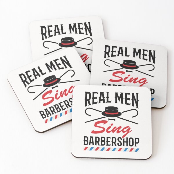 Item preview, Real Men Sing Barbershop Singer Quartet Harmony Singing designed and sold by jaygo.