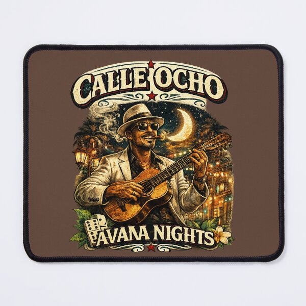 Item preview, Calle Ocho Havana Nights Miami Guitar Domino designed and sold by piketo.