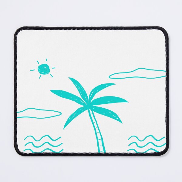Item preview, Life Is Better At The Beach - Minimalist Turquoise Coastal Art designed and sold by Boujart.