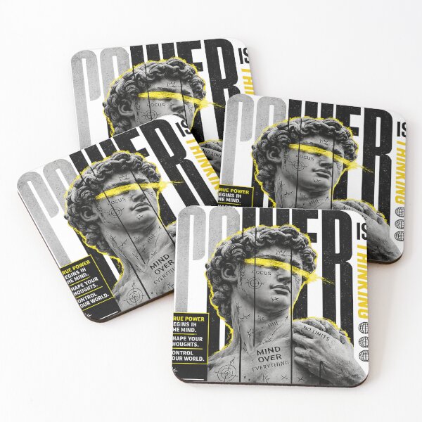 Item preview, Power is Thinking designed and sold by Unknown Society.
