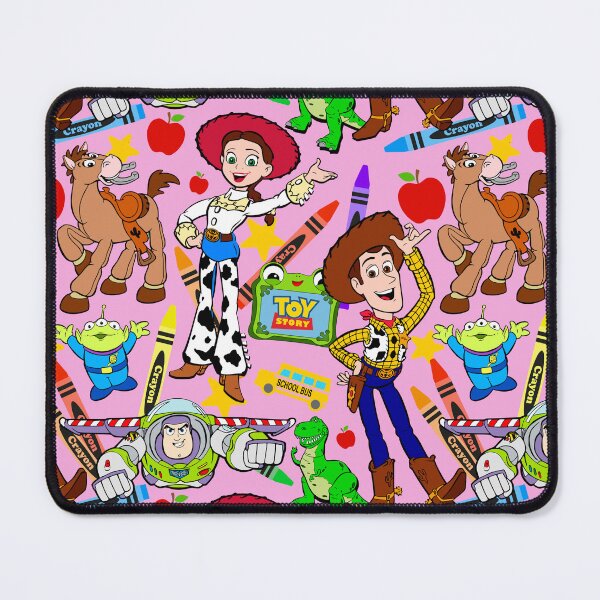 Item preview, Back To School Kids Cowboy Cartoon Print in Pink designed and sold by Pretty Things Online.