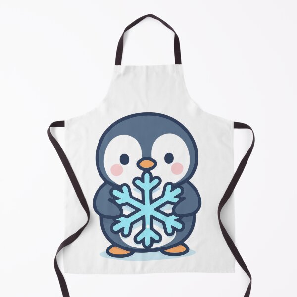 Item preview, Snowflake Magic Penguin - Winter Kawaii Sticker designed and sold by foryouandyours.