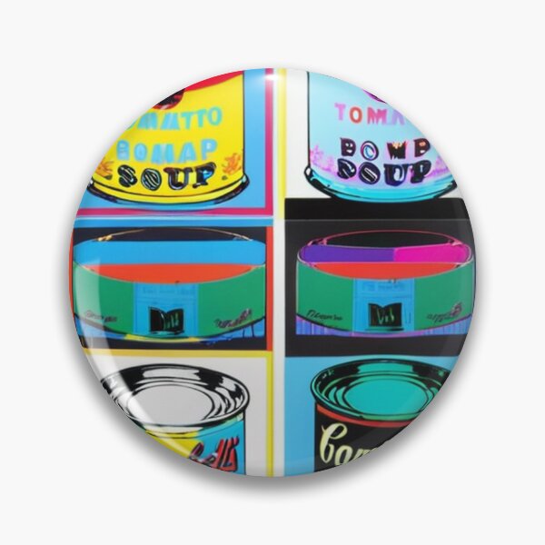 Item preview, Art - Multicolor Pop Art Screenprint, Tribute to the 1960s Style designed and sold by Reverso-Design.