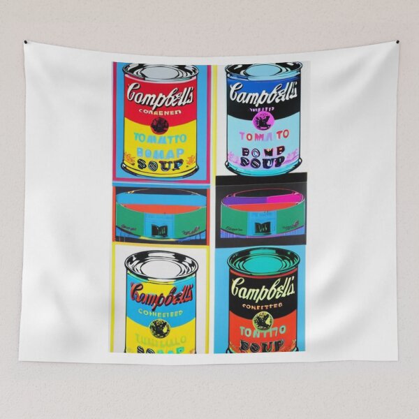 Item preview, Art - Multicolor Pop Art Screenprint, Tribute to the 1960s Style designed and sold by Reverso-Design.
