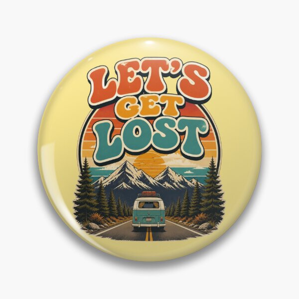 Item preview, Let’s Get Lost – Retro Adventure Road Trip designed and sold by ABLAT-CREATIONS.