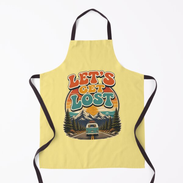 Item preview, Let’s Get Lost – Retro Adventure Road Trip designed and sold by ABLAT-CREATIONS.