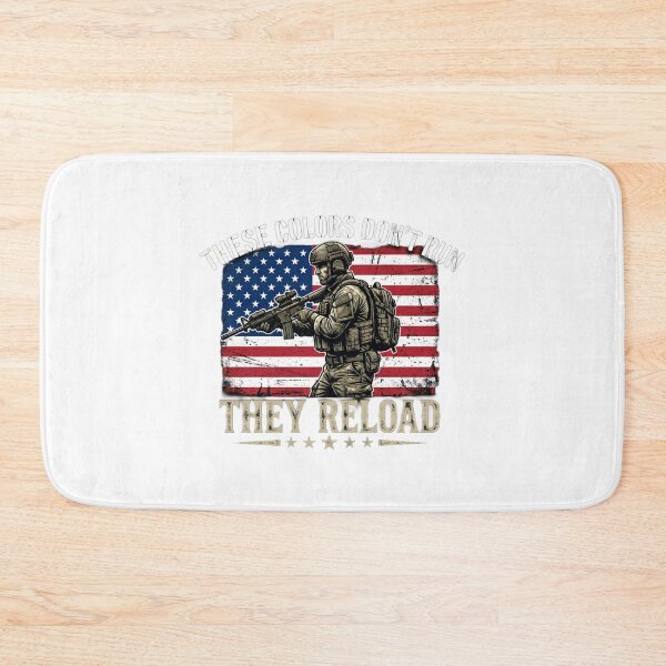 Item preview, These Colors Don’t Run – Patriotic Military Design designed and sold by ShirtsUp-Lane.