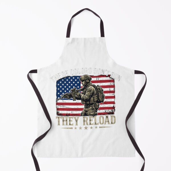 Item preview, These Colors Don’t Run – Patriotic Military Design designed and sold by ShirtsUp-Lane.