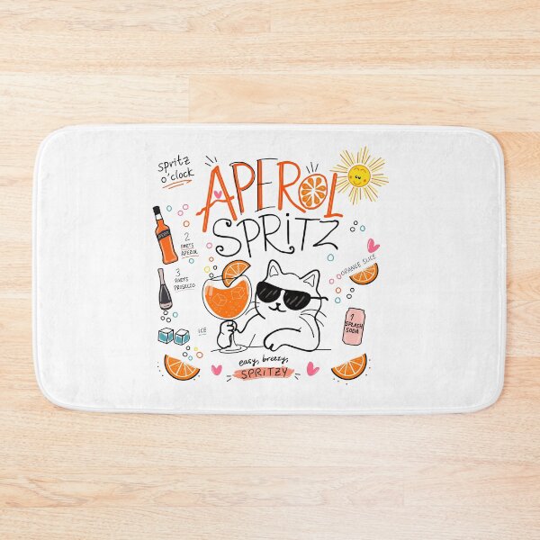 Item preview, Cool Cat Aperol Spritz Recipe designed and sold by JeLoTall.