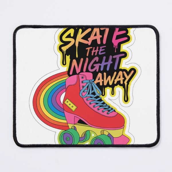 Item preview, Skate Retro Roller Skate Sticker – 90s Rainbow Aesthetic Skating Design designed and sold by veerubusiness.