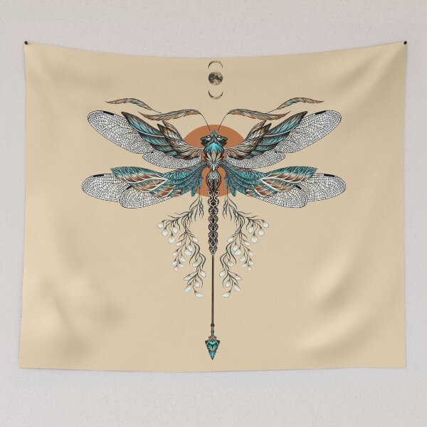 Item preview, Dragon Fly Tattoo designed and sold by Ruta.