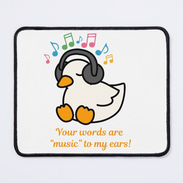 Item preview, Your Words Are Music To My Ears designed and sold by pensational.