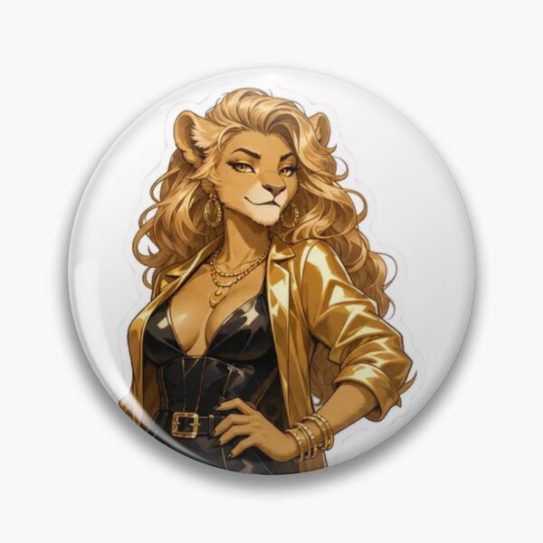 Item preview, Golden Lioness Fashion Icon designed and sold by Furrenzy.