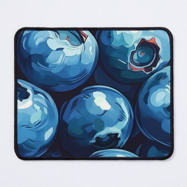 Item preview, Fresh Juicy Blueberries Pattern Pop Art Berry Illustration designed and sold by LYAN-STORE.