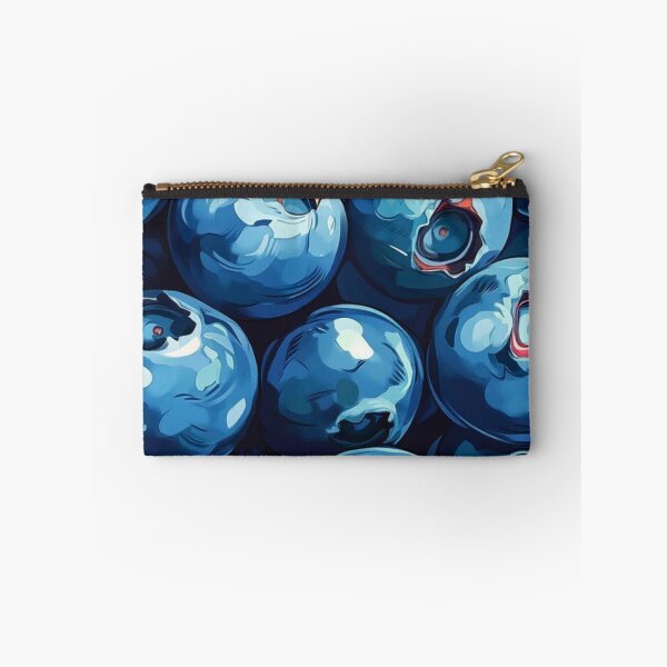 Item preview, Fresh Juicy Blueberries Pattern Pop Art Berry Illustration designed and sold by LYAN-STORE.