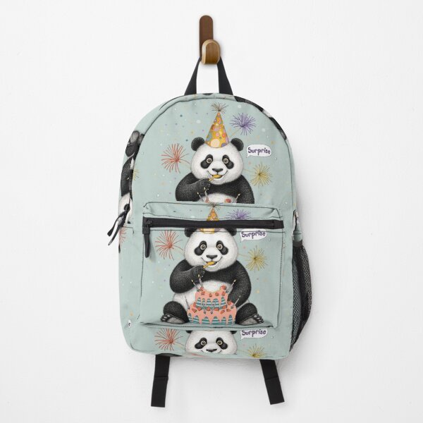 Item preview, Happy Birthday Panda | Cute Panda Birthday Card Greeting Art designed and sold by Ruta.