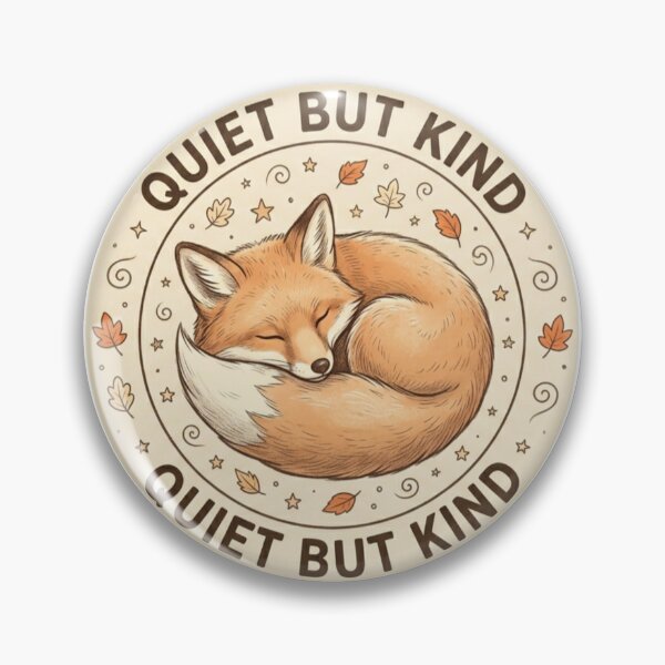 Item preview, Quiet But Kind Fox designed and sold by Safe Haven Pets.
