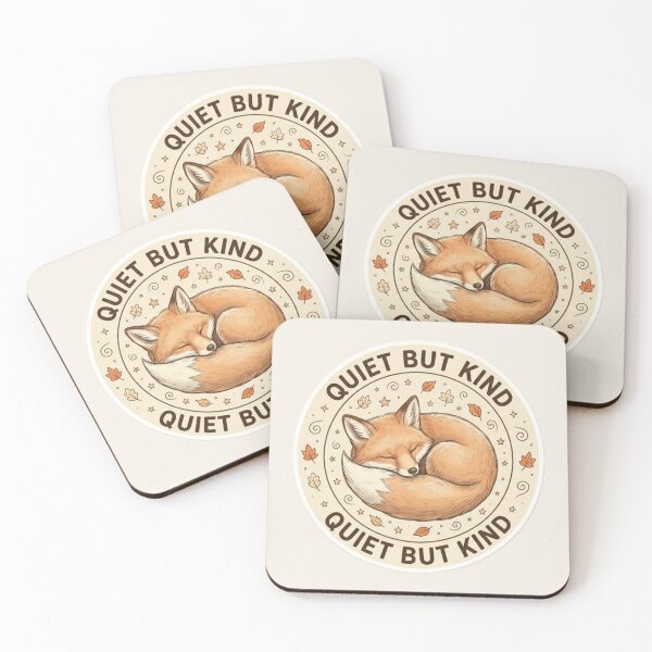 Item preview, Quiet But Kind Fox designed and sold by Safe Haven Pets.