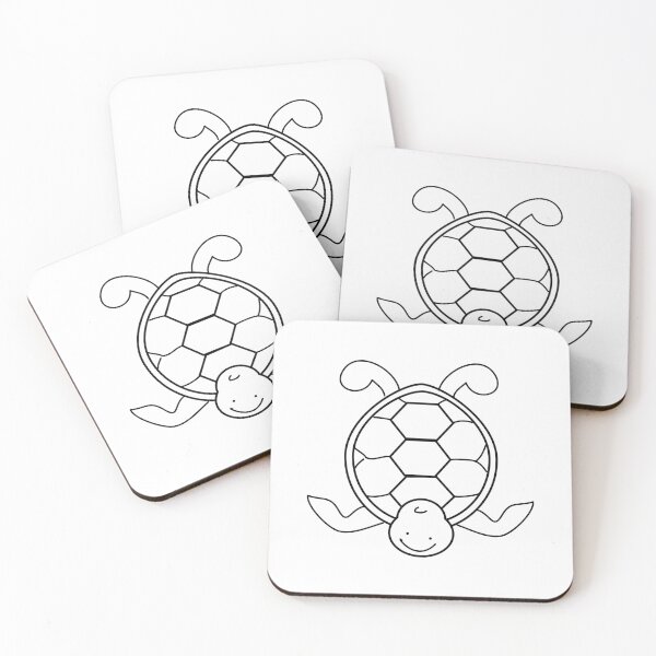 Item preview, Turtle black and white designed and sold by fluffyfamcraft.