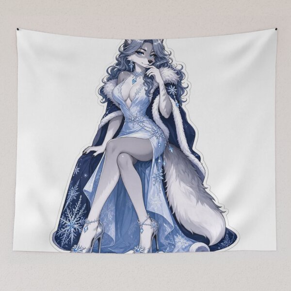 Item preview, Arctic Wolf Heartbreaker designed and sold by Furrenzy.