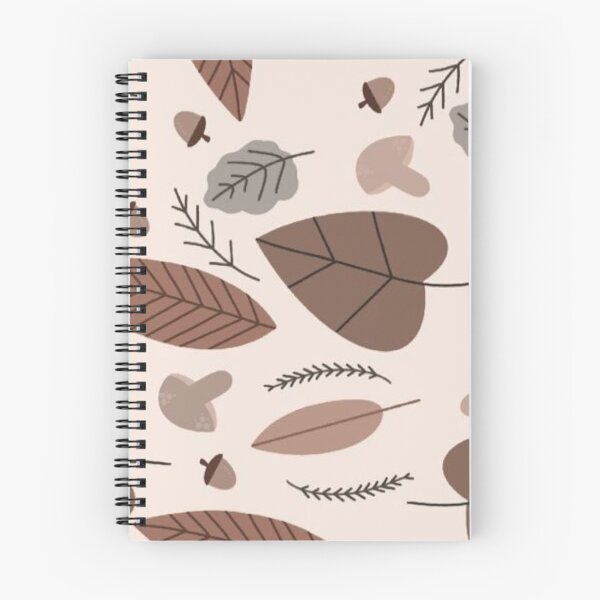 Item preview, Cozy Autumn Forest Seamless Pattern Brown Leaves and Mushrooms Art designed and sold by LYAN-STORE.