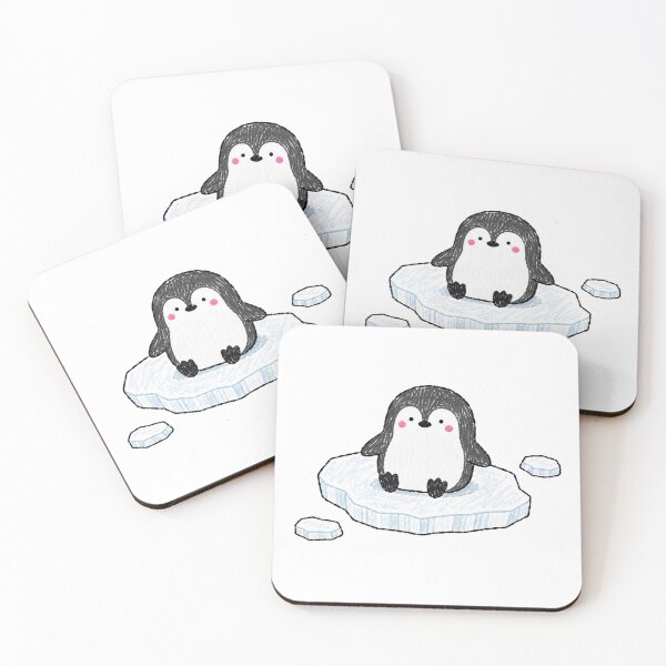 Item preview, Cute Penguin Sitting On Ice Floe designed and sold by bosamji.