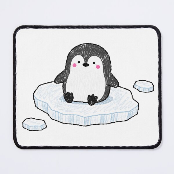 Item preview, Cute Penguin Sitting On Ice Floe designed and sold by bosamji.