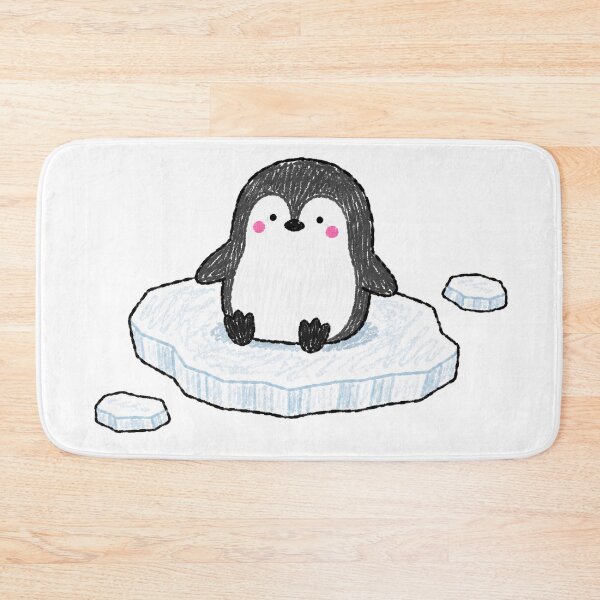 Item preview, Cute Penguin Sitting On Ice Floe designed and sold by bosamji.