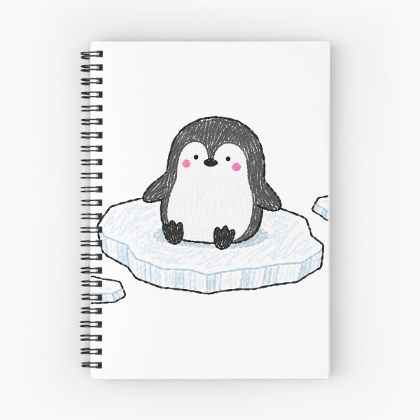 Item preview, Cute Penguin Sitting On Ice Floe designed and sold by bosamji.