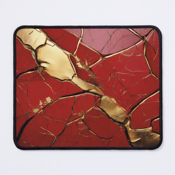 Item preview, Abstract art in the Japanese style of Kintsugi designed and sold by Photopat.
