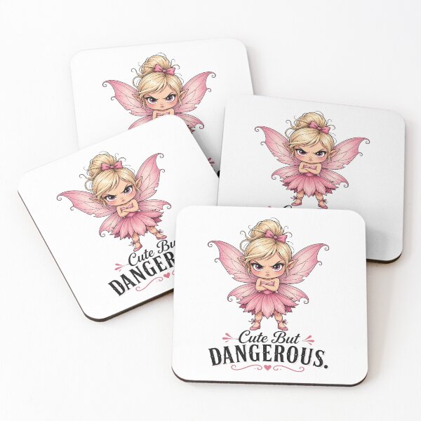 Item preview, Cute But Dangerous - Angry Fairy  designed and sold by MusesWhispers.