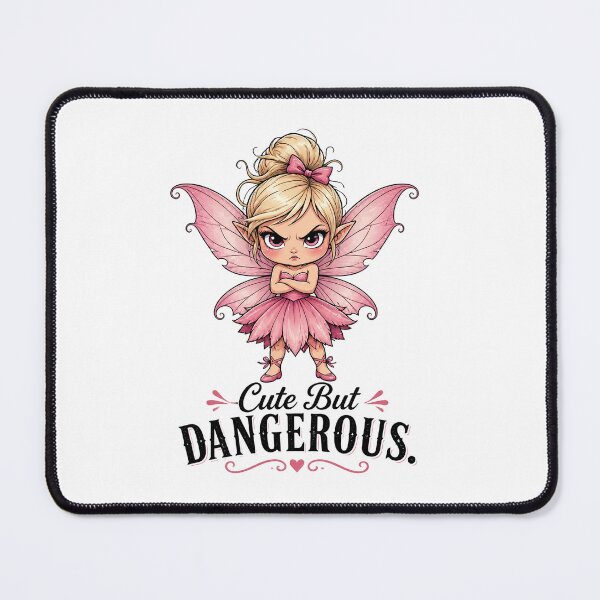 Item preview, Cute But Dangerous - Angry Fairy  designed and sold by MusesWhispers.