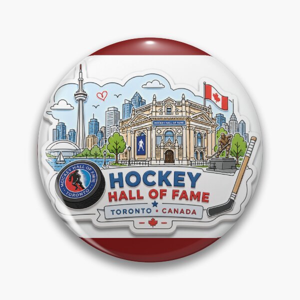 Item preview,  Hockey Hall Of Fame Toronto 3D Label  Label Text ??  designed and sold by PaintMeWorld.