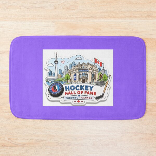 Item preview,  Hockey Hall Of Fame Toronto 3D Label  Label Text ??  designed and sold by PaintMeWorld.