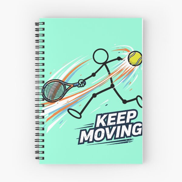 Item preview, Tennis Momentum – Stickman Tennis Smash | Minimal Sports Motivation Design designed and sold by Chroma Dreams .