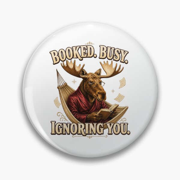 Item preview, Funny Moose Book Lover Gift designed and sold by Gentlestate.