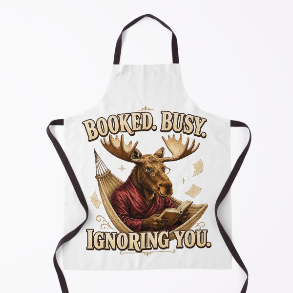 Item preview, Funny Moose Book Lover Gift designed and sold by Gentlestate.