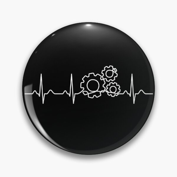 Item preview, Engineer Heartbeat Engineering Labor Day Gift designed and sold by clickbongski.