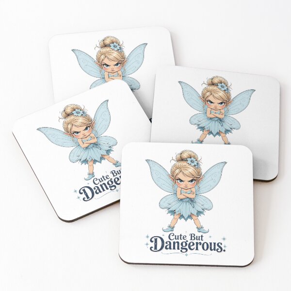 Item preview, Cute But Dangerous - Angry Fairy  designed and sold by MusesWhispers.