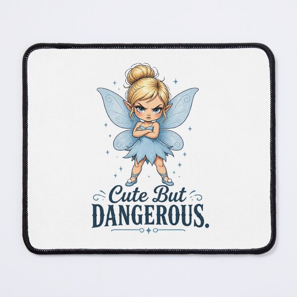 Item preview, Cute But Dangerous | Angry Fairy  designed and sold by MusesWhispers.