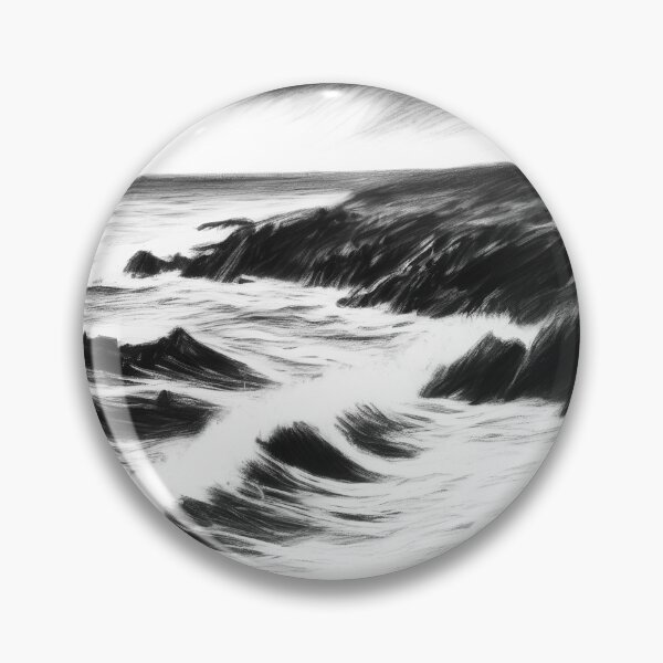 Item preview, Rugged coastline designed and sold by Island Art Studios.