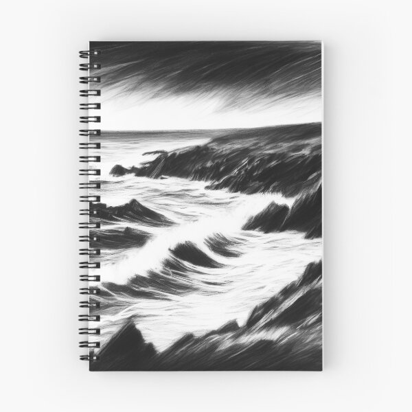 Item preview, Rugged coastline designed and sold by Island Art Studios.