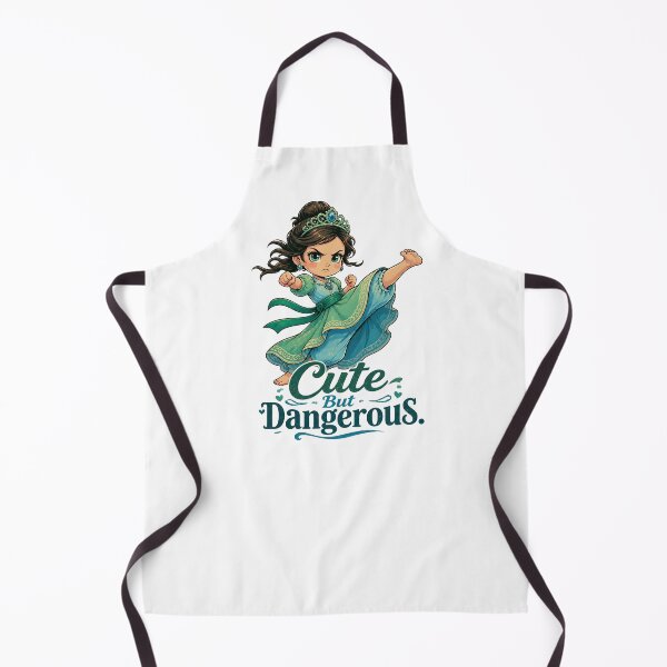 Item preview,  "Cute But Dangerous" Princess Karate Girl  designed and sold by MusesWhispers.