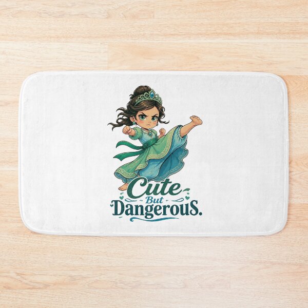 Item preview,  "Cute But Dangerous" Princess Karate Girl  designed and sold by MusesWhispers.